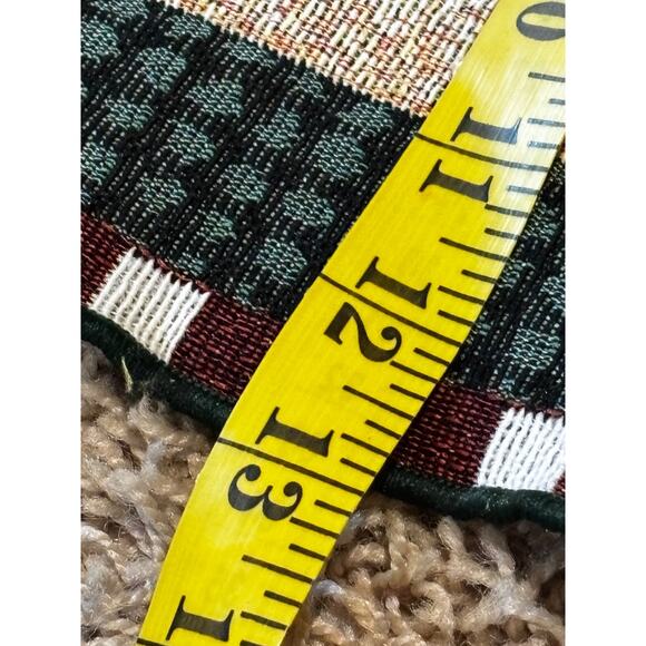 Tapestry Winter Christmas Holiday birds wildlife Cardinal Table Runner 70x13” - Picture 7 of 12